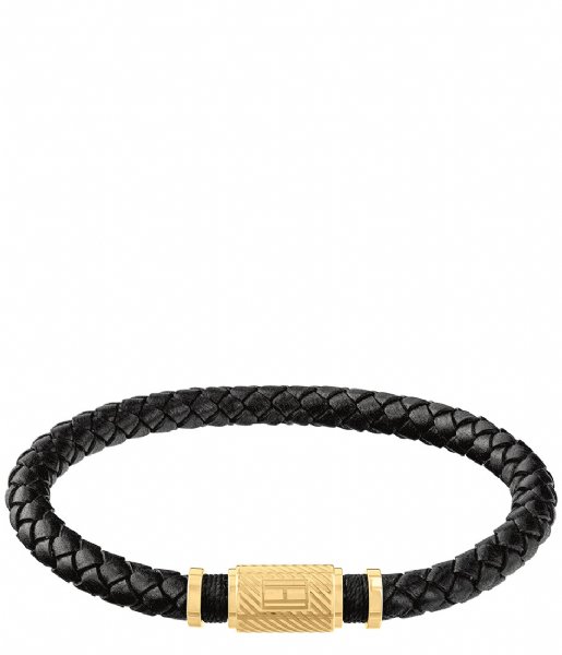 Tommy Hilfiger Bracelet Leather Bracelet Zwart (TJ2790082)